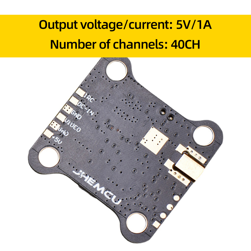 JHEMCU VTX20-600 5.8G 40CH FPV - Drone Kit Long Range 评论和价格